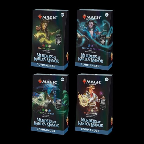 Magic the Gathering: Murders at Karlov Manor - Commander Deck Display (4)
