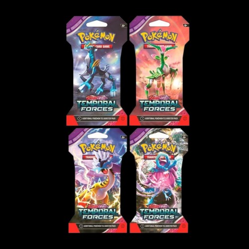 Pokemon TCG Temporal Forces - Sleeved Booster x4
