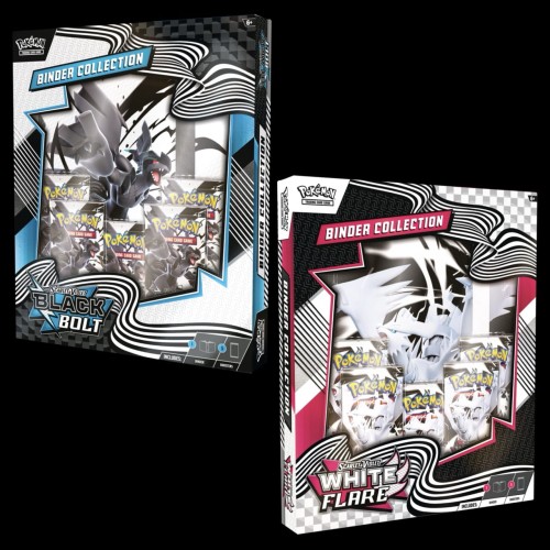 Pokemon TCG Black Bolt & White Flare - 2x Binder Collection