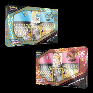 Pokemon TCG Crown Zenith Premium Figure Collection - Zacian and Zamazenta