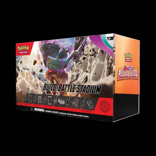 Pokemon TCG Paldea Evolved - Build and Battle Stadium