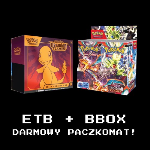 Pokemon TCG Obsidian Flames - ETB + Booster Box