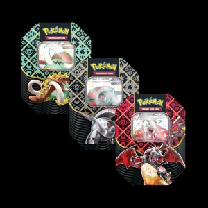 Pokemon TCG Paldean Fates - Tin 4-booster x3 - wyprzedane